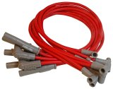 MSD 8.5mm Super Conductor Spark Plug Wire Sets for 1982-1983 CAMARO, FIREBIRD, 1982 CAPRICE - 31409 Wires, Conductor, Spiral Core, 8.5mm, Red, Multi-Angle Boots, GM, V8, Set thumbnail 4