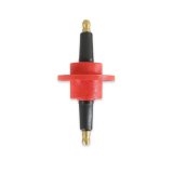 MSD Firewall Feed-Thrus 8211 Feed-Thru, Coil Wire, Rynite, Red/Black, Male HEI Post, 1.0 in. Hole Required, Each thumbnail 3