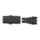 MSD Weathertight Sealed Connectors 8173 Connector, 2-Pin, Male Tower/Female Shroud with Pins and Seals, Each thumbnail 1