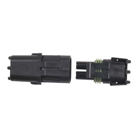 MSD Weathertight Sealed Connectors 8173 Connector, 2-Pin, Male Tower/Female Shroud with Pins and Seals, Each