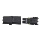 MSD Weathertight Sealed Connectors 8173 Connector, 2-Pin, Male Tower/Female Shroud with Pins and Seals, Each thumbnail 3