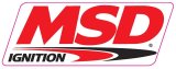 MSD Decals 9310 Decal, Vinyl, Ignition Logo, 4.0 in. x 8.0 in., Red, White, Black, Each thumbnail 1