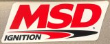 MSD Decals 9310 Decal, Vinyl, Ignition Logo, 4.0 in. x 8.0 in., Red, White, Black, Each thumbnail 2