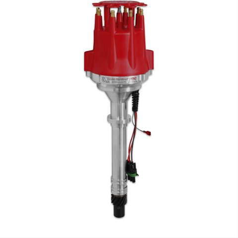 MSD Pro-Billet Ready-to-Run Marine Distributors 83606 Distributor, Ready-to-Run, Magnetic Pickup, Mechanical Advance, Chevy, Big/Small Block, Each thumbnail 5