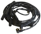 MSD Street Fire Spark Plug Wire Sets 5531 Wires, Fire, 8.0mm, Black, Straight Boots, Mopar, Big Block, Set thumbnail 3
