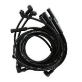 MSD Street Fire Spark Plug Wire Sets 5531 Wires, Fire, 8.0mm, Black, Straight Boots, Mopar, Big Block, Set thumbnail 4