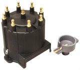 MSD Street Fire Cap and Rotor Kits 5502 Distributor & Rotor; Fire; And Kit; GM EFI; External Coil thumbnail 1