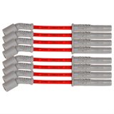 MSD 8.5mm Super Conductor Spark Plug Wire Sets 33829 Sets, Conductor, Assembled, Spiral Core, Red Wire, Gray Boots, Cadillac, Chevy, GMC, Small Block Gen V, Set thumbnail 2
