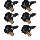 MSD Direct Replacement Ignition Coil Packs 825763 Coil, Replacement, Black, Tan Connector, Ford, 3.5L, Ecoboost, Set of 6 thumbnail 2