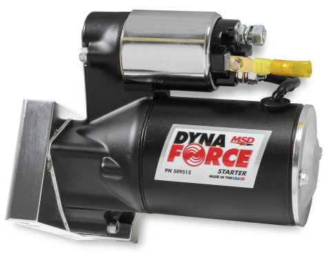 MSD DynaForce Starters 509513 Starter, DynaForce, Mini, Black Powdercoated, Chevy, Each thumbnail 1