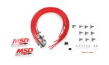 MSD 8.5mm Super Conductor Spark Plug Wire Sets 31229 Wires, Conductor, Spiral Core, 8.5mm, Red, 90 Degree Boots, Universal, L8/V8, Set thumbnail 3