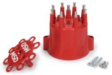 MSD Replacement Distributor Caps 8565 Cap, Male/HEI-Style, Red, Screw-Down, Pro-Billet, V8, Marine, Each thumbnail 3