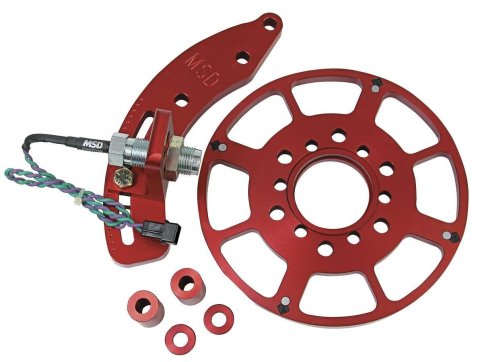 MSD Flying Magnet Crank Trigger Kits 8600 Trigger, Magnet, Chevy, Small Block, 6.25" balancer, Kit thumbnail 2