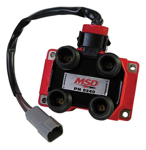 MSD Midget Coil Packs 8240 Ignition Coil; Pack thumbnail 1