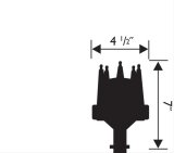 MSD Pro-Billet Ready-to-Run EFI Distributors 8366 Distributor, Pro-Billet, EST, Computer Controlled Advance, Magnetic Pickup, Chevy, 5.0, 5.7, 7.4L, Each thumbnail 2