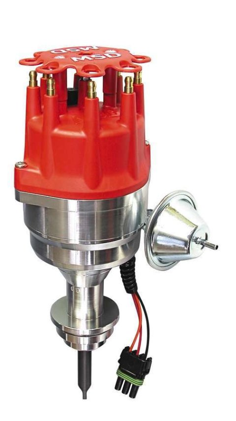 MSD Pro-Billet Ready-to-Run Distributors 8386 Distributor, Ready-to-Run, Magnetic Pickup, Vacuum Advance, Chrysler, 383-400, Big Block B, Each thumbnail 2