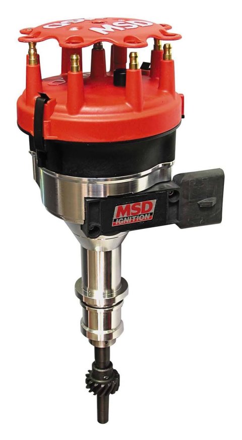MSD Pro-Billet Ready-to-Run EFI Distributors 8452 Distributor, Ready-to-Run, TFI, Magnetic Trigger, Electronic Advance, Ford, 351W, Each thumbnail 4