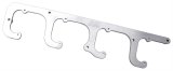 MSD Coil Brackets 8215 Brackets, Aluminum, Natural Finish, Original Equipment/MSD Coil, Chevy/Pontiac, 5.7L LS1/LS6 Pair thumbnail 1