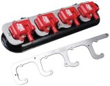 MSD Coil Brackets 8215 Brackets, Aluminum, Natural Finish, Original Equipment/MSD Coil, Chevy/Pontiac, 5.7L LS1/LS6 Pair thumbnail 2