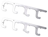 MSD Coil Brackets 8215 Brackets, Aluminum, Natural Finish, Original Equipment/MSD Coil, Chevy/Pontiac, 5.7L LS1/LS6 Pair thumbnail 4