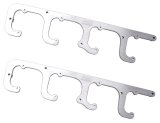 MSD Coil Brackets 8215 Brackets, Aluminum, Natural Finish, Original Equipment/MSD Coil, Chevy/Pontiac, 5.7L LS1/LS6 Pair thumbnail 5