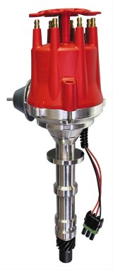 MSD Pro-Billet Ready-to-Run Distributors 83931 Distributor, Ready-To-Run, Magnetic Trigger, Vacuum and Mechanical Advance, Chevy, 409, Each thumbnail 1