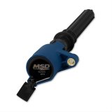 MSD Direct Replacement Ignition Coil Packs 82425 Coils, Replacement, Pack, Epoxy, Blue, Ford, Lincoln, 4.6L/5.4L, SOHC, 2V, Each thumbnail 1
