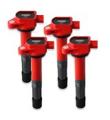 MSD Blaster OEM Replacement Coils 82194 Ignition Coil, Blaster, Coil Pack Style, Red, for use on Acura®, for use on Honda®, 2.4L, Set of 4 thumbnail 5