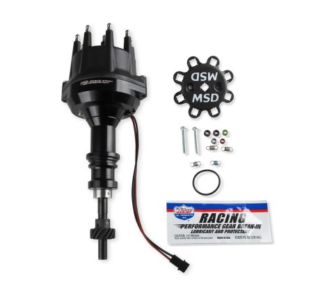 MSD Pro-Billet Distributors 857931 Distributor, Pro-Billet, Magnetic Trigger, Mechanical Advance, Steel Gear, Ford, 289-302, Each thumbnail 2
