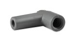 MSD Replacement Spark Plug Wire Terminals 34554 Boot, 90 Degree, Silicone, Gray, 8.5mm, GM HEI Nipple, Set of 50 thumbnail 6