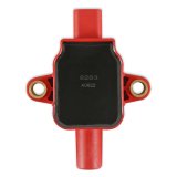 MSD Ford 7.3L Godzilla Ignition Coils 82838 Coils, 7.3 Godzilla, Coil Pack, Red, Ford, Set of 8 thumbnail 3