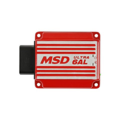 MSD Ultra 6AL Ignition Boxes 6423 Box, 6AL, Digital CD, with Rev Limiter, Red, Each thumbnail 4
