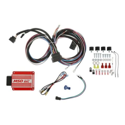 MSD Ultra 6AL Ignition Boxes 6423 Box, 6AL, Digital CD, with Rev Limiter, Red, Each thumbnail 6