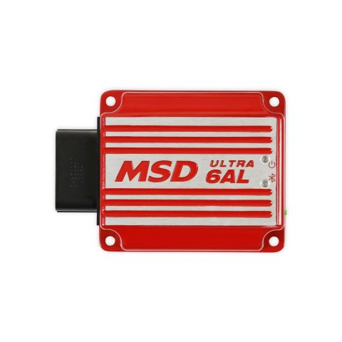 MSD Ultra 6AL Ignition Boxes 6423 Box, 6AL, Digital CD, with Rev Limiter, Red, Each thumbnail 7