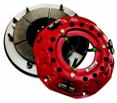 McLeod 4400 Series Truck Pull Clutch Kits 4461-06 Kits, Series, Pull/Sand Drag, Full Face, 2-Disc, 1.375 in. x 10 Spline, 164-Tooth Flywheel, Internal Balance, Ford, V8, Kit