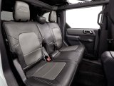 PRP Seat Covers B061-01 Rear Bench for 2021+ Ford Bronco, 4 Door - Black with Red Stitching thumbnail 2
