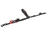 PRP Seats SpeedStrap UTV Tire Bonnets 16600 Tie-Down Straps, SpeedStrap, UTV, Bonnet, Ratchet, Flat Snap Hooks, 1.5 in. Width, Black, Each thumbnail 2