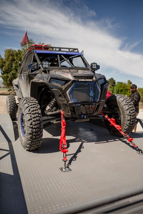 PRP Seats SpeedStrap UTV Tie-Down Kits 71743 Straps, SpeedStrap, UTV, Four 10 ft. Tie-Downs with Soft Ties, Ratchet, Twisted Snap Hook, Red, Four SpeedWraps, Storage Bag, Kit thumbnail 2