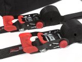 PRP Seats SpeedStrap Essential UTV Tire Bonnet Kits 71710 Tie-Down Straps, SpeedStrap, UTV, Bonnets, Ratchet, Flat Snap Hooks, 1.5 in. Width, Black, Storage Bag, Kit thumbnail 3
