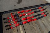PRP Seats SpeedStrap Off-Road Tie-Down Kits 71733 Straps, SpeedStrap, Off-Road, Four 10 ft. Tie-Downs with Axle Straps, Ratchet, Twisted Snap Hook, Red, Four SpeedWraps, Storage Bag, Kit thumbnail 1