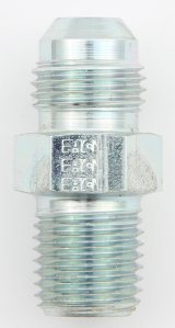 Aeroquip AN to NPT Adapter Fittings FBM2517 Fitting, Adapter, NPT, Straight, Steel, Yellow Dichromate, -6 AN, 1/4 in. NPT, Each thumbnail 4
