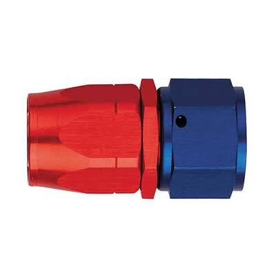 Aeroquip Reusable Hose Ends FBM1015 Fitting, End, AQP Hose, Straight, -12 AN to Female -12 AN, Aluminum, Red/Blue, Each