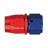 Aeroquip Reusable Hose Ends FBM1013 Fitting, End, AQP/StartLite Hose, Straight, -8 AN to Female -8 AN, Aluminum, Red/Blue, Each thumbnail 1