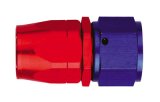 Aeroquip Reusable Hose Ends FBM1012 Fitting, End, AQP/StartLite Hose, Straight, -6 AN to Female -6 AN, Aluminum, Red/Blue, Each thumbnail 1