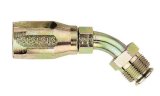 Aeroquip Reusable Hose Ends FBM1382 Fitting, End, AQP High Pressure, 45 Degree, -6 AN to 5/8 -18 in. Male Thread, Steel, Natural, Each thumbnail 2