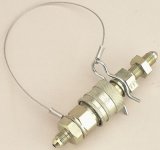 Aeroquip Quick-Disconnect Couplings FBM1073 Coupling, Hydraulic Brake & Clutch Coupling, -3 AN Male, Each thumbnail 2