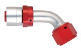 Aeroquip Crimp Hose Ends FBM4272 Fitting, End, AQP/StartLite Hose, 30 Degree, -6 AN to Female -6 AN Elbow, Aluminum, Natrual/Red, Each thumbnail 2