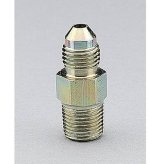 Aeroquip AN to NPT Adapter Fittings FBM2511 Fitting, Adapter, NPT, Straight, Steel, Yellow Dichromate, -3 AN, 1/8 in. NPT, Each thumbnail 2