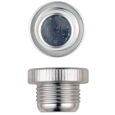 Aeroquip Threaded Aluminum Dust Plugs FBM3659 Fittings, Plug, -12 AN, External Knurled, Aluminum, Natural, Set of 10 thumbnail 2