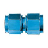 Aeroquip Couplers FBM2916 Fitting, Coupler, Union, AN to AN, Straight, Aluminum, Blue Anodized, -8 AN, -8 AN, Swivel, Each thumbnail 2